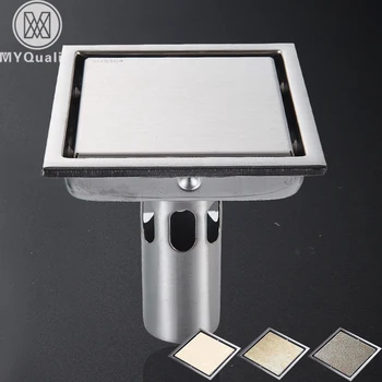 Invisible Square Floor Drain Bathroom Shower Drain Tile Insert Stainless Steel Waste Drain Ducha Drain Hair 
Invisible Square Floor Drain Bathroom Shower Drain Tile Insert Stainless Steel Waste Drain Ducha Drain Hair