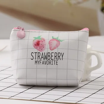 New Strawberry Pattern Coin Purse Card Holder Pu Leather Key Bag Sweet Small Wallet Mini Zipper Pocket Pouch Coin Purse
New Strawberry Pattern Coin Purse Card Holder Pu Leather Key Bag Sweet Small Wallet Mini Zipper Pocket Pouch Coin Purse