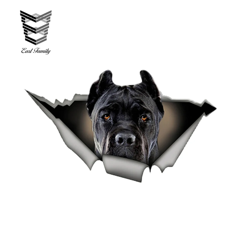 EARLFAMILY 13cm x 7.6cm Black Cane Corso Car Sticker Torn Metal Decal Reflective Stickers Waterproof Car Styling Pet Dog Decals
EARLFAMILY 13cm x 7.6cm Black Cane Corso Car Sticker Torn Metal Decal Reflective Stickers Waterproof Car Styling Pet Dog Decals
