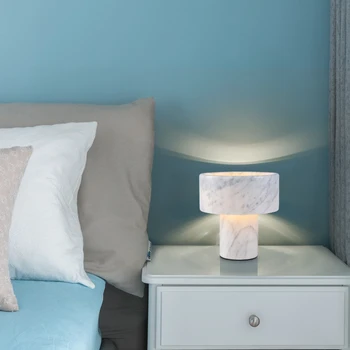 JAXLONG Nordic Creative Marble Living Room LED Table Lamp Bedroom Bedside Luxury Home Decor Table Lights Study Simple Desk Lamp
JAXLONG Nordic Creative Marble Living Room LED Table Lamp Bedroom Bedside Luxury Home Decor Table Lights Study Simple Desk Lamp