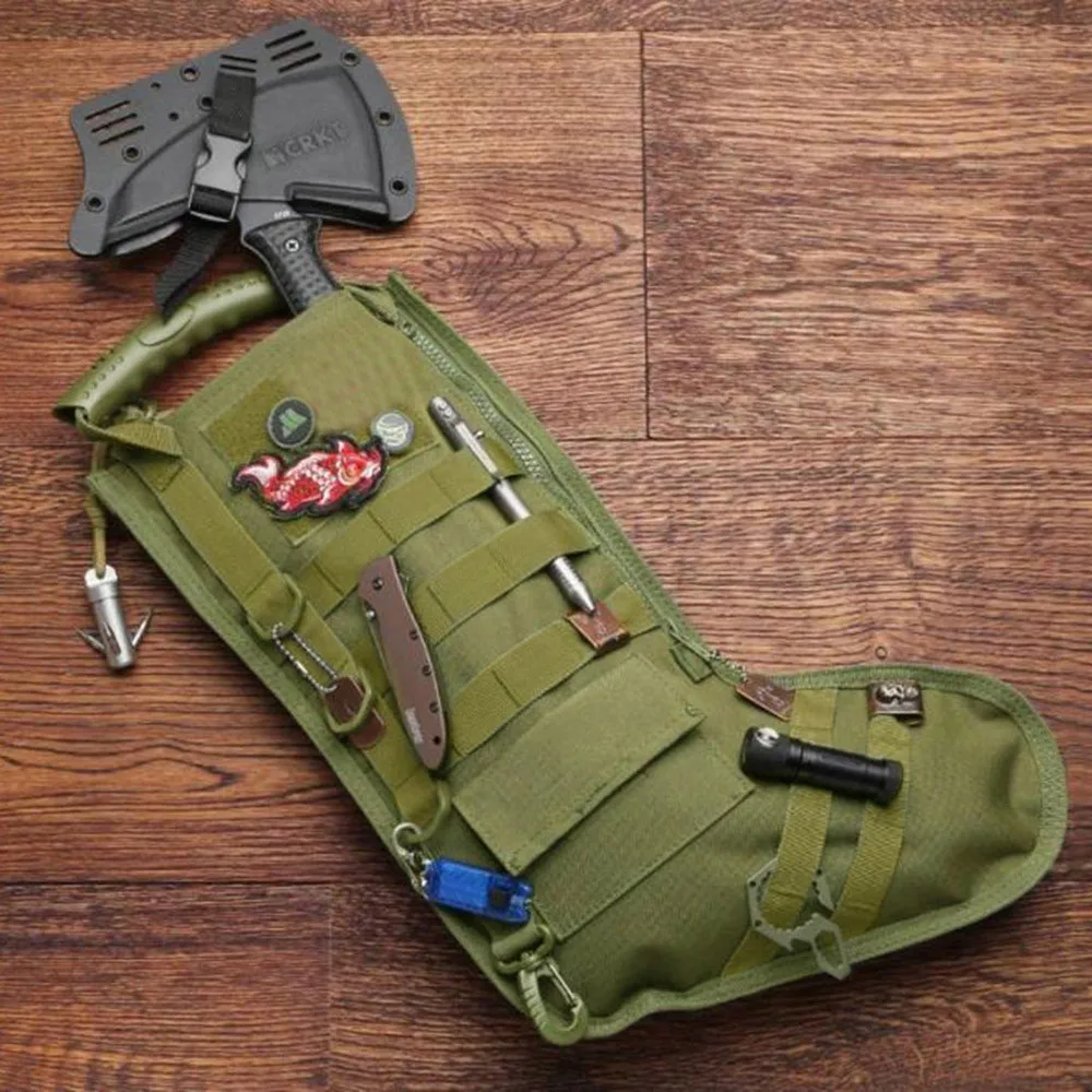 1PC Tactical Christmas Stocking Molle Military Boys Gift Combat Magazine Pouches Socks Desert Woodland Camouflage Stotrage #Y
1PC Tactical Christmas Stocking Molle Military Boys Gift Combat Magazine Pouches Socks Desert Woodland Camouflage Stotrage #Y