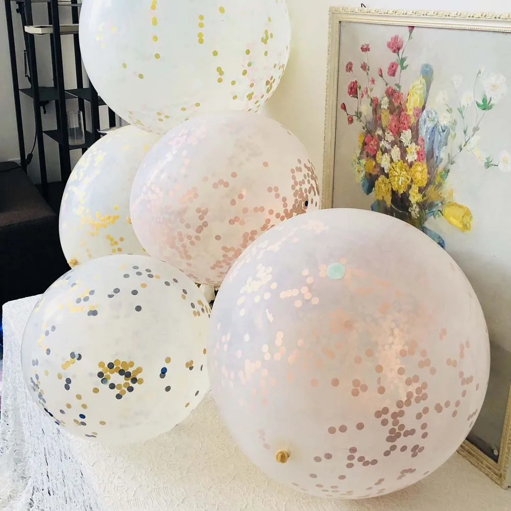 36 Inch Clear Confetti Balloons Colorful Giant Clear Balloons Foil Confetti Wedding Party Birthday Decorations Supplies
36 Inch Clear Confetti Balloons Colorful Giant Clear Balloons Foil Confetti Wedding Party Birthday Decorations Supplies