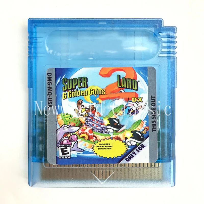 Super Ma Land 2 DX-6 Golden Coins for 16 Bit Game Console for Video Game Cartridge Card for General Eng Language US/EU Version 
Super Ma Land 2 DX-6 Golden Coins for 16 Bit Game Console for Video Game Cartridge Card for General Eng Language US/EU Version
