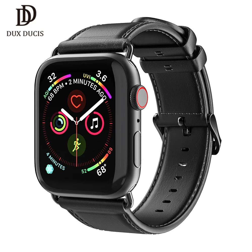 DUX DUCIS PU Leather Watch Strap For Apple Watch Series 4 cloth Leisure Watchbands for Apple Watch 4/3/2/1 38 40 42 44 mm
DUX DUCIS PU Leather Watch Strap For Apple Watch Series 4 cloth Leisure Watchbands for Apple Watch 4/3/2/1 38 40 42 44 mm