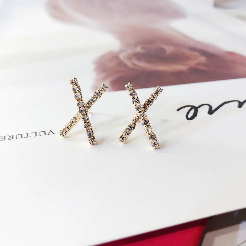 2019 New Arrival Fashion Geometric Metal Women Classic Stud Earrings Delicate Earrings With X Cross Geometric For Female Jewelry
2019 New Arrival Fashion Geometric Metal Women Classic Stud Earrings Delicate Earrings With X Cross Geometric For Female Jewelry