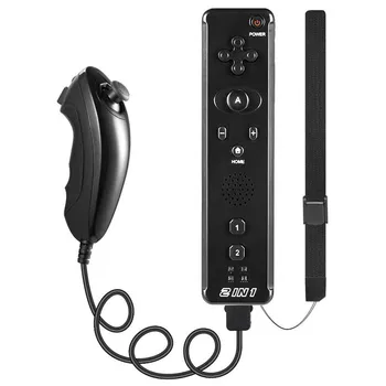 Wireless gamepad Built in Motion Plus Wiimote Remote Controller Nunchuck for wii 2 in 1 joystick joypad 
Wireless gamepad Built in Motion Plus Wiimote Remote Controller Nunchuck for wii 2 in 1 joystick joypad