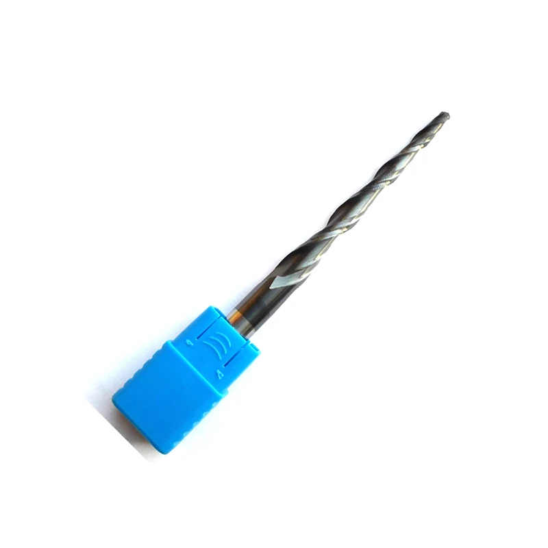 HRC55 R2.0*D10*70*110L*2F Tungsten solid carbide Coated Tapered Ball Nose End Mills taper and cone endmills
HRC55 R2.0*D10*70*110L*2F Tungsten solid carbide Coated Tapered Ball Nose End Mills taper and cone endmills