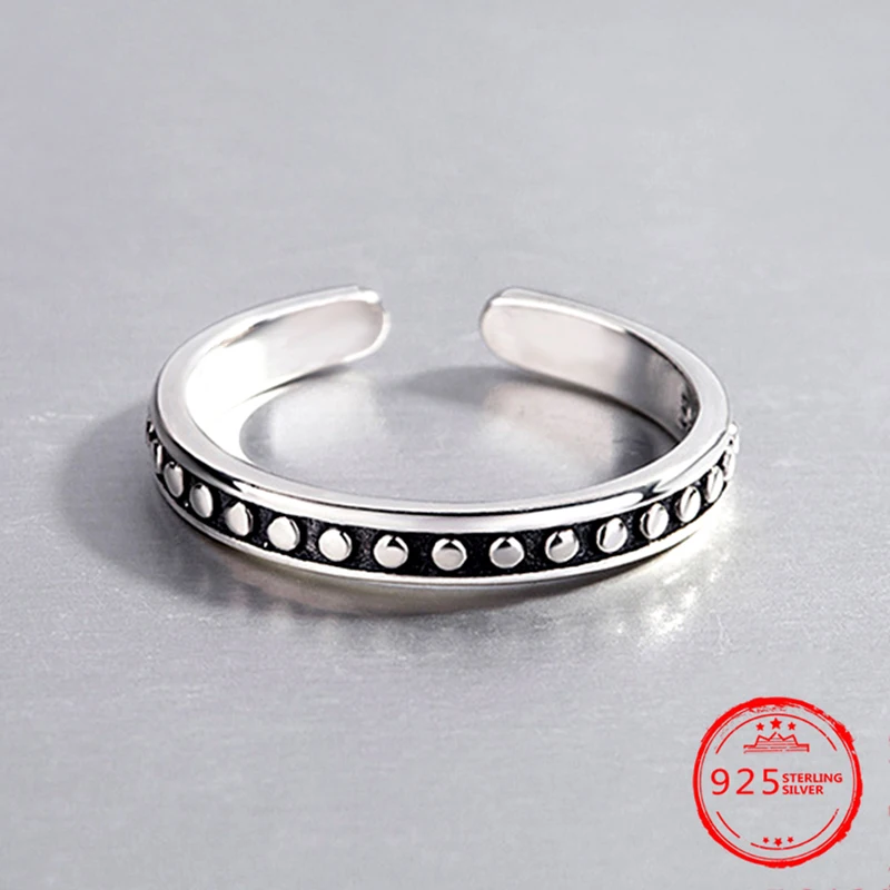 925 Sterling Silver Fashion Simple Personality Open Ring Ladies Valentine's Day Gift Jewelry
925 Sterling Silver Fashion Simple Personality Open Ring Ladies Valentine's Day Gift Jewelry