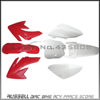 Plastic Fender covers kits For Honda 70 CRF70 CRF Dirt bike 3+4 RED+WHITE 
Plastic Fender covers kits For Honda 70 CRF70 CRF Dirt bike 3+4 RED+WHITE