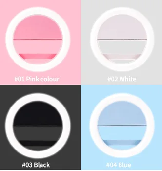 Lady Selfie Artifact Tool Beauty LED Fill Light for Photography Professional LED Beads Round Ring for Mobile Phone Fill Light
Lady Selfie Artifact Tool Beauty LED Fill Light for Photography Professional LED Beads Round Ring for Mobile Phone Fill Light