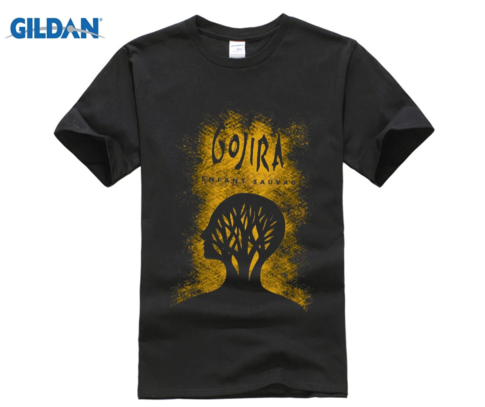 Gojira Men Black T-shirt Metal Band Fan Tee Shirt Lenfant Sauvage Size S-3XL Cotton Cool Design 3D T Shirts Round Neck Clothes
Gojira Men Black T-shirt Metal Band Fan Tee Shirt Lenfant Sauvage Size S-3XL Cotton Cool Design 3D T Shirts Round Neck Clothes