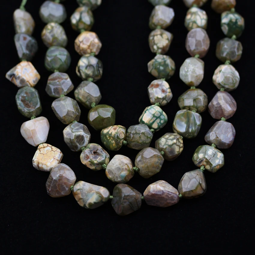 Natural Dragon Veins Agates Nugget Beads,Dyed Green Color Loose Beads Jewelry for Necklace Pendants
Natural Dragon Veins Agates Nugget Beads,Dyed Green Color Loose Beads Jewelry for Necklace Pendants