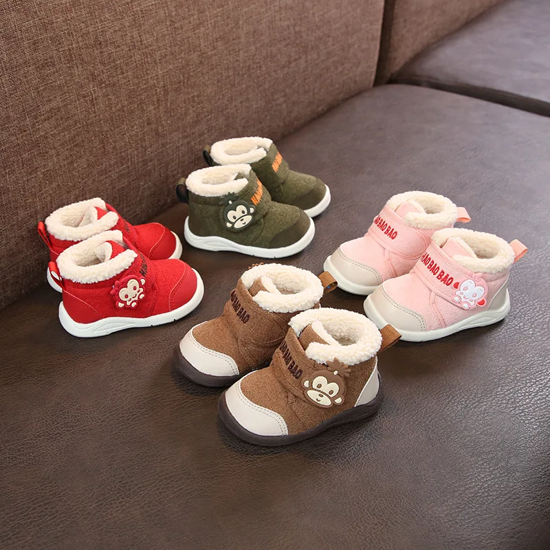2019 Infant Winter Boots Baby Girl Boys Toddler Boots High Quality Soft Bottom Warm Thicken Plush Kids Child Boots Cotton Shoes
2019 Infant Winter Boots Baby Girl Boys Toddler Boots High Quality Soft Bottom Warm Thicken Plush Kids Child Boots Cotton Shoes