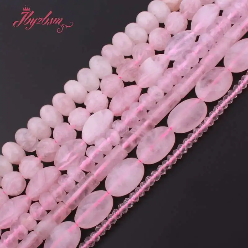 Natural Stone Beads Pink Rose Quartzs Rondelle Round Beads For DIY Necklace Bracelets Earring Jewelry Making 15" Free Shingpping
Natural Stone Beads Pink Rose Quartzs Rondelle Round Beads For DIY Necklace Bracelets Earring Jewelry Making 15" Free Shingpping