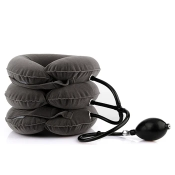 Inflatable Air Cervical Neck Traction 3 Layer Cervical Support Posture Corrector Muscle Relax Pain Relief Neck Pillow US Stock
Inflatable Air Cervical Neck Traction 3 Layer Cervical Support Posture Corrector Muscle Relax Pain Relief Neck Pillow US Stock
