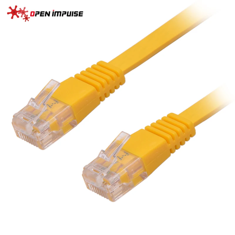 Best Price Home Office Flat Ethernet Cable CAT 5e RJ45 Network Ethernet Patch Cord Lan Cable for Computer Router Yellow
Best Price Home Office Flat Ethernet Cable CAT 5e RJ45 Network Ethernet Patch Cord Lan Cable for Computer Router Yellow