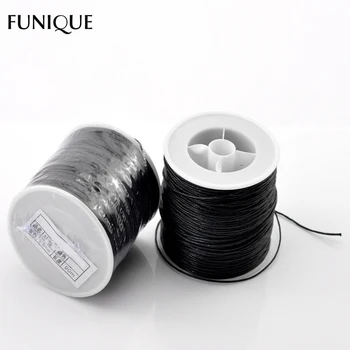 FUNIQUE Black Thread Findings & Components 80M Waxed Rope Cord Jewelry 0.5mm Thickness Thread For DIY Bracelet & Necklace
FUNIQUE Black Thread Findings & Components 80M Waxed Rope Cord Jewelry 0.5mm Thickness Thread For DIY Bracelet & Necklace