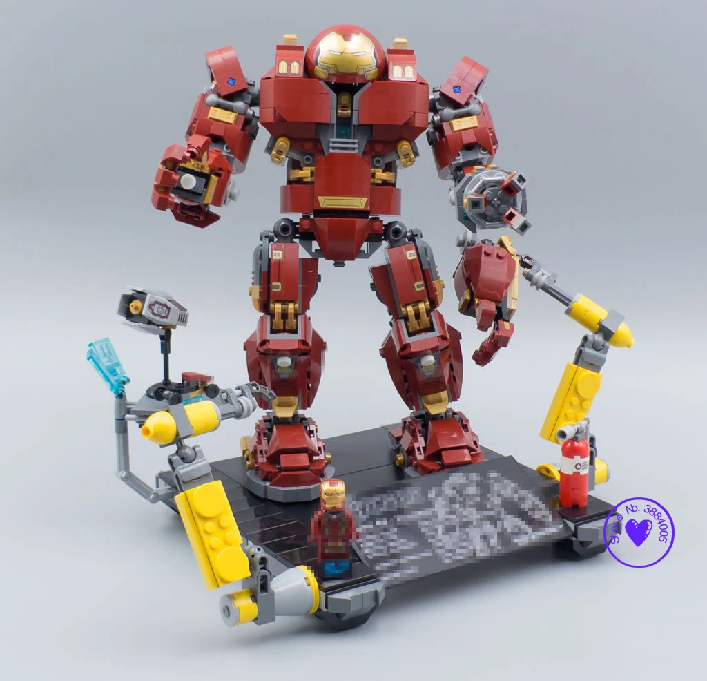 New Super Heroes Hulkbuster Endgame Iron Man Anti Hulk Fit Legoings Avengers Marvel Building Bricks Blocks 76105 Kid Gift
New Super Heroes Hulkbuster Endgame Iron Man Anti Hulk Fit Legoings Avengers Marvel Building Bricks Blocks 76105 Kid Gift