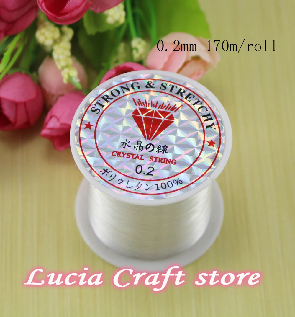 Inelastic Transparent Clear Nylon Beading Stretch Cord String for Thread Bracelet Necklace Jewelry Making1roll/lot I0110
Inelastic Transparent Clear Nylon Beading Stretch Cord String for Thread Bracelet Necklace Jewelry Making1roll/lot I0110