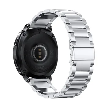 Solid stainless steel accessories strap with independent brushed business buckle strap for Samsung Gear Sport smart watch #10
Solid stainless steel accessories strap with independent brushed business buckle strap for Samsung Gear Sport smart watch #10