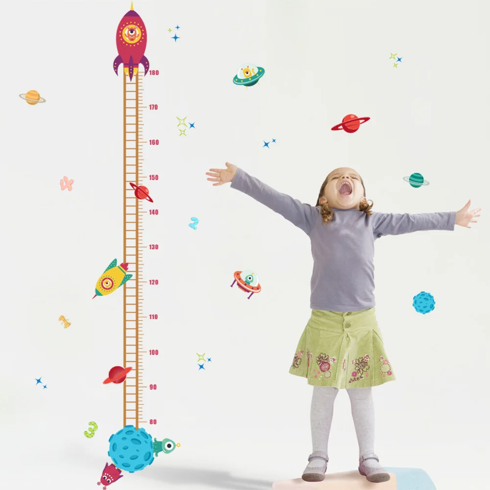 PVC Kids Height Chart Wall Sticker Home Decor Planet Design Height Ruler Home Decoration Room Wall Art Sticker Decals
PVC Kids Height Chart Wall Sticker Home Decor Planet Design Height Ruler Home Decoration Room Wall Art Sticker Decals