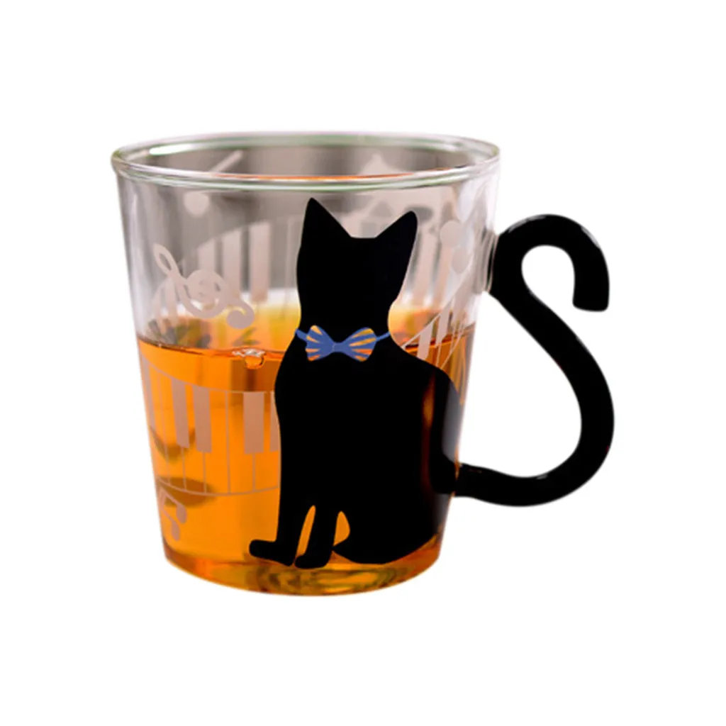 Cute Cartoon Glass Mug Cat Kitten Tea Milk Coffee Cup With Handle 300ml Beer Water Bottle Couple Cups Lovely Girlfriend Gift
Cute Cartoon Glass Mug Cat Kitten Tea Milk Coffee Cup With Handle 300ml Beer Water Bottle Couple Cups Lovely Girlfriend Gift