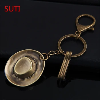 SUTI 10PCS KeyChain Alloy Cowboy Hat Pendant Dog Hook Buckle Keyings Car Key Holder Men's Women's Bag Hang Gift
SUTI 10PCS KeyChain Alloy Cowboy Hat Pendant Dog Hook Buckle Keyings Car Key Holder Men's Women's Bag Hang Gift