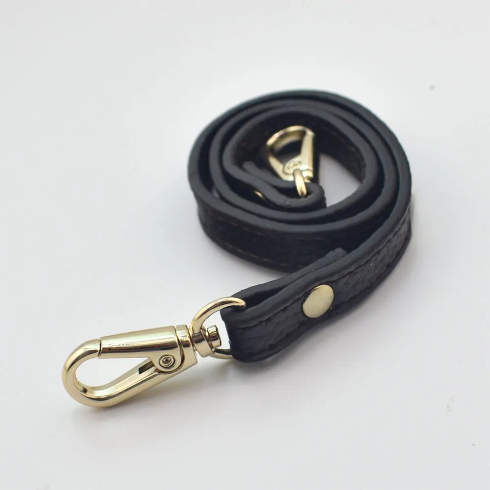 120cm Genuine Leather Bags Strap Detachable Handle Handmade Replacement Women Shoulder Bag Accessories Gold Buckle Belts Coffee
120cm Genuine Leather Bags Strap Detachable Handle Handmade Replacement Women Shoulder Bag Accessories Gold Buckle Belts Coffee