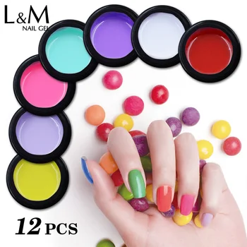 12 pcs / Lot ibdegel Brand Pure Color Gel Nail Polish UV/LED Soak Off Artist Colorful Summer UV Curing Gel
12 pcs / Lot ibdegel Brand Pure Color Gel Nail Polish UV/LED Soak Off Artist Colorful Summer UV Curing Gel