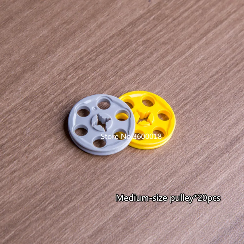 20pcs/lot Decool Technic parts Medium-size pulley Compatible with legos 4185 MOC DIY blocks bricks parts set
20pcs/lot Decool Technic parts Medium-size pulley Compatible with legos 4185 MOC DIY blocks bricks parts set