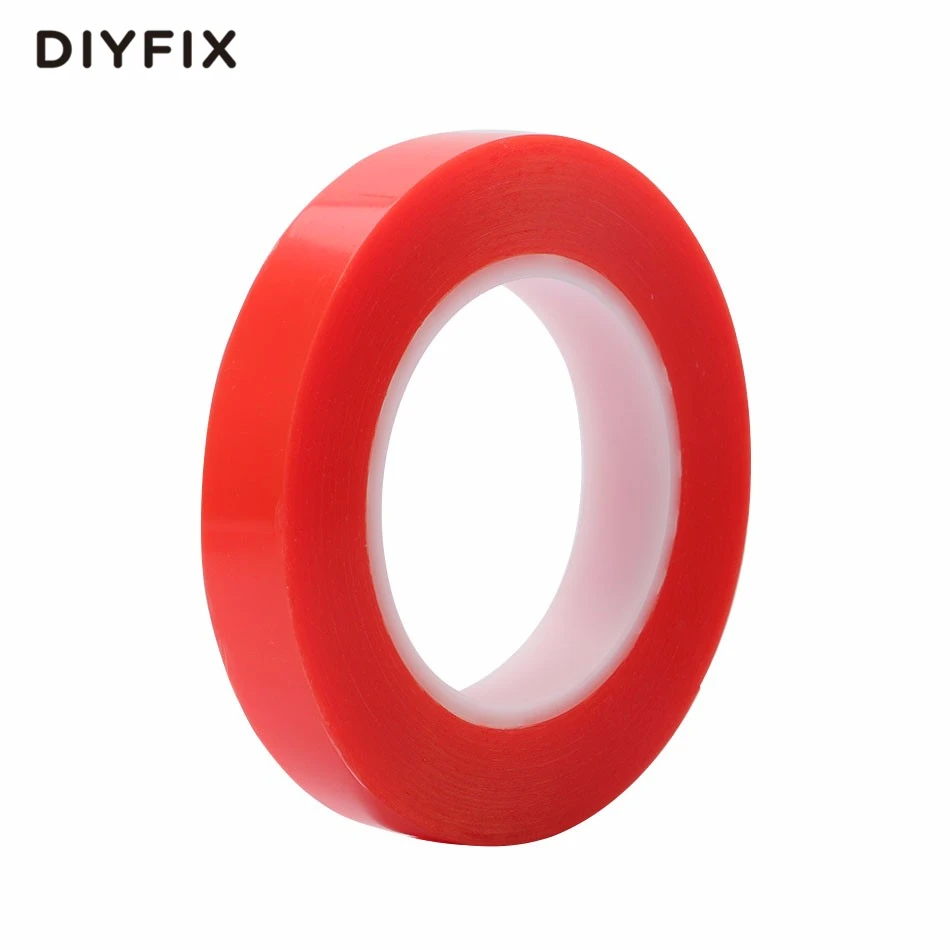 DIYFIX 1 рулон 20 мм двусторонняя клейкая лента акриловый гель прозрачный стикер
