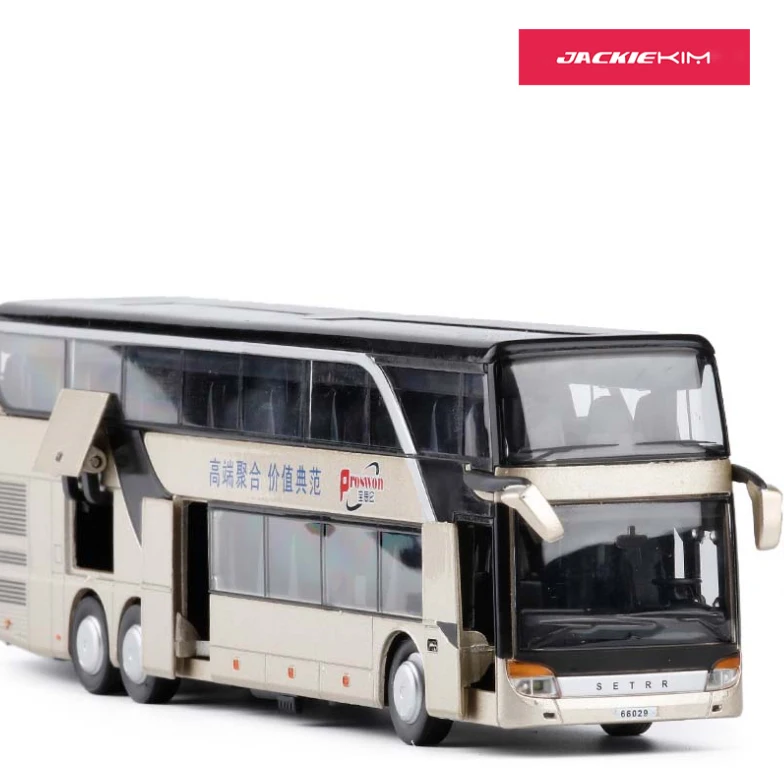 1:32 High Simulation Double Sightseeing Bus Model Toy Cars Alloy Flashing Sound Vehicle Toys For Kids Gift
1:32 High Simulation Double Sightseeing Bus Model Toy Cars Alloy Flashing Sound Vehicle Toys For Kids Gift