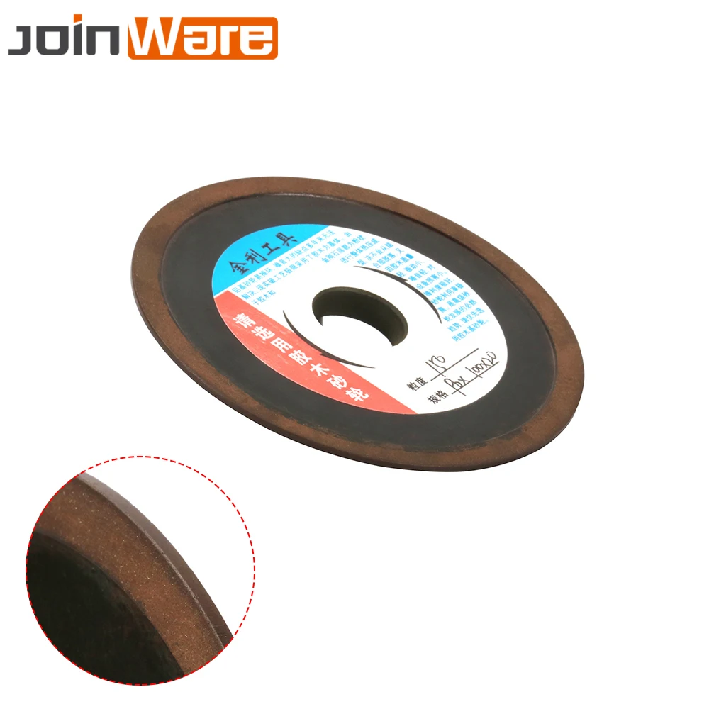 4" Inch 100MM Round Resin Diamond Bakelite Grinding Wheel Abrasive Rotary Tool For Metalworking 150 Grit 4/5" Bore | Инструменты