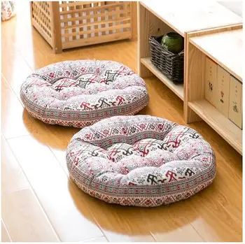 Round square fabric cotton thick futon balcony tatami cushion Tea House Club Yoga Cushion
Round square fabric cotton thick futon balcony tatami cushion Tea House Club Yoga Cushion