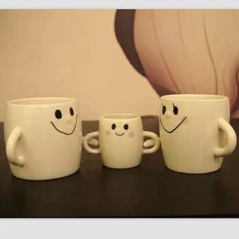 Three-person Family Smile Porcelain Coffee Mug Embrace Ceramic Milk Cup Family Drinkingware 3pcs/lot SH141
Three-person Family Smile Porcelain Coffee Mug Embrace Ceramic Milk Cup Family Drinkingware 3pcs/lot SH141