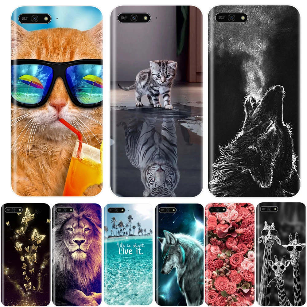 Phone Case For Huawei Y3 Y5 Y6 2017 II Pro Soft Silicone TPU Cute Cat Painted Back Cover For Huawei Y6 Y7 Y9 Prime 2018 Case
Phone Case For Huawei Y3 Y5 Y6 2017 II Pro Soft Silicone TPU Cute Cat Painted Back Cover For Huawei Y6 Y7 Y9 Prime 2018 Case