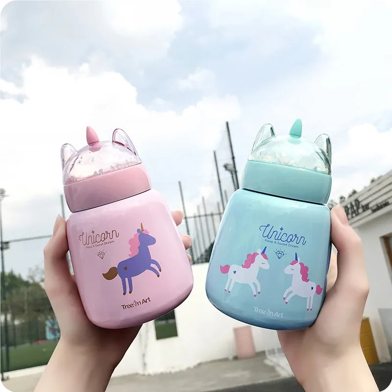 300ML Unicorn water bottle cute unicorn kettle slovely men and women portable mini drinkware
300ML Unicorn water bottle cute unicorn kettle slovely men and women portable mini drinkware