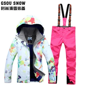 New Gsou snow double deck Snowboard suit, women's outdoor windproof, waterproof, thermal skiing clothes
New Gsou snow double deck Snowboard suit, women's outdoor windproof, waterproof, thermal skiing clothes