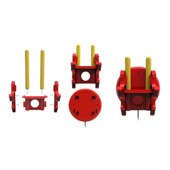 New Taiko Drum Kit For Nintendo Switch Taiko Drum Sticks Dedicated Stand & Controller For NS Taiko Drum Game Special Drums Pad
New Taiko Drum Kit For Nintendo Switch Taiko Drum Sticks Dedicated Stand & Controller For NS Taiko Drum Game Special Drums Pad