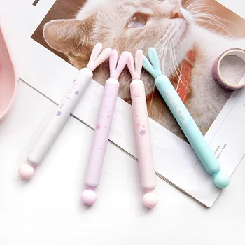 24PCS/lot Creative Stationery Fairy Rabbit Cartoon Silica Gel Neutral Pen Girl Heart Student Signs Black Pen with 0.5mm Gel Pen
24PCS/lot Creative Stationery Fairy Rabbit Cartoon Silica Gel Neutral Pen Girl Heart Student Signs Black Pen with 0.5mm Gel Pen