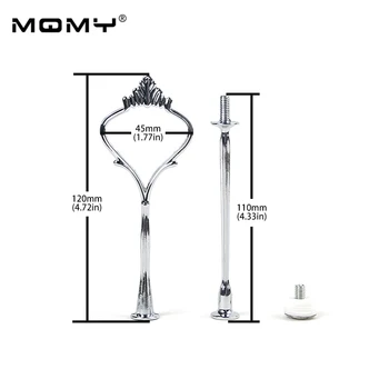 Wedding Gold Silver Crown Shape Wholesale Fitting Rod Hanging Tire 3 Tier Cake Stand
Wedding Gold Silver Crown Shape Wholesale Fitting Rod Hanging Tire 3 Tier Cake Stand
