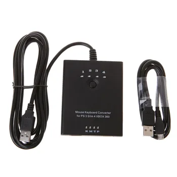 Mouse Keyboard Converter Adapter for PS3 / PS4 / XBox 360 / XBox One / Xbox one S without Delay Compatible with all games
Mouse Keyboard Converter Adapter for PS3 / PS4 / XBox 360 / XBox One / Xbox one S without Delay Compatible with all games