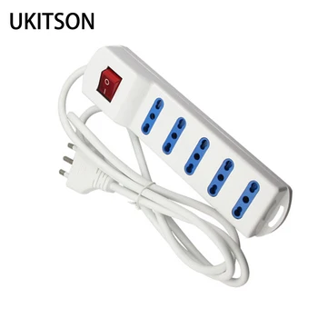 White Color 5 Ports Italy 3pins Electric Power Strips 16A Terminal Electrical AC250V Italian Socket Adapter For Extension Plug
White Color 5 Ports Italy 3pins Electric Power Strips 16A Terminal Electrical AC250V Italian Socket Adapter For Extension Plug