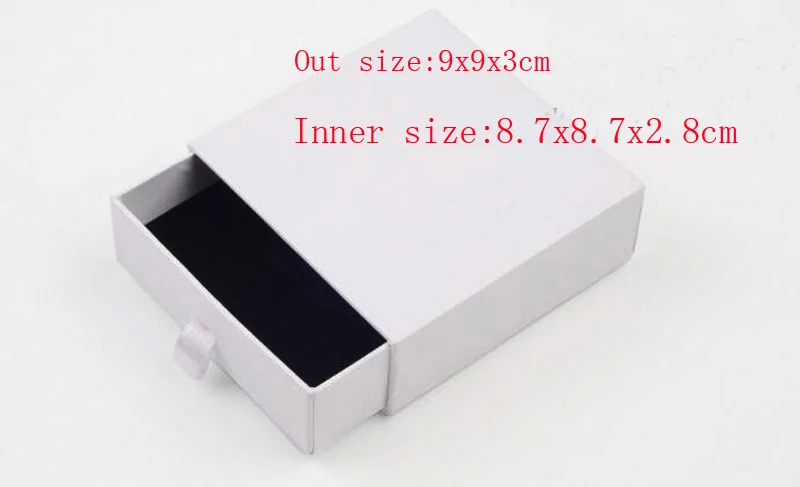 Boxes For Jewelry 9x9x3cm Free shipping wholesale 50pcs/lot White Drawer Bracelet Necklace Pendant Ring Packaging Boxes
Boxes For Jewelry 9x9x3cm Free shipping wholesale 50pcs/lot White Drawer Bracelet Necklace Pendant Ring Packaging Boxes