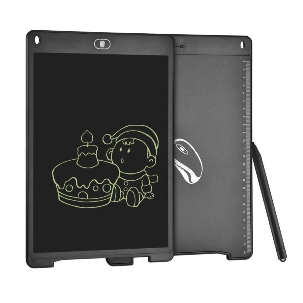 Ultra Thin 12 Inch LCD Digital Writing Tablet Drawing Board Sketchpad Electronic Graphic Board with Mouse Pad & Ruler
Ultra Thin 12 Inch LCD Digital Writing Tablet Drawing Board Sketchpad Electronic Graphic Board with Mouse Pad & Ruler