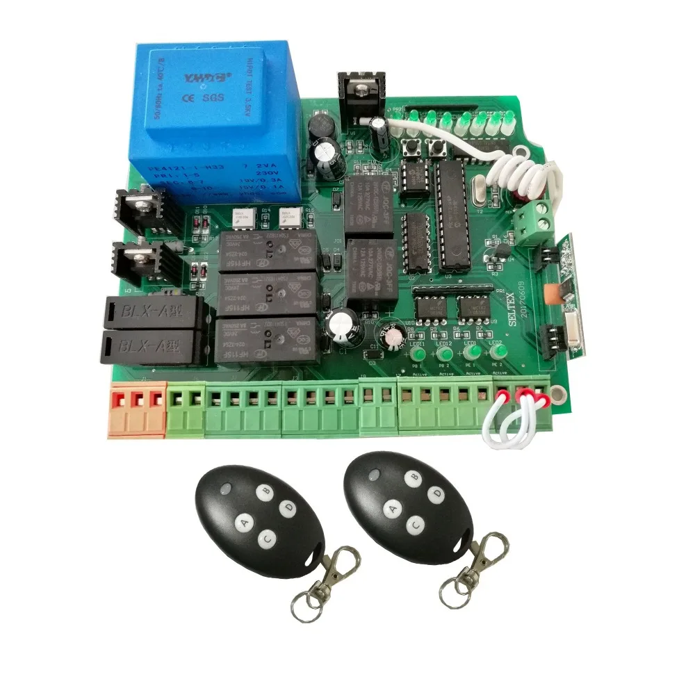 220V 110V PCB circuit board Control Board FOR Automatic Swing gate opener Single Double arms swing gate opener
220V 110V PCB circuit board Control Board FOR Automatic Swing gate opener Single Double arms swing gate opener