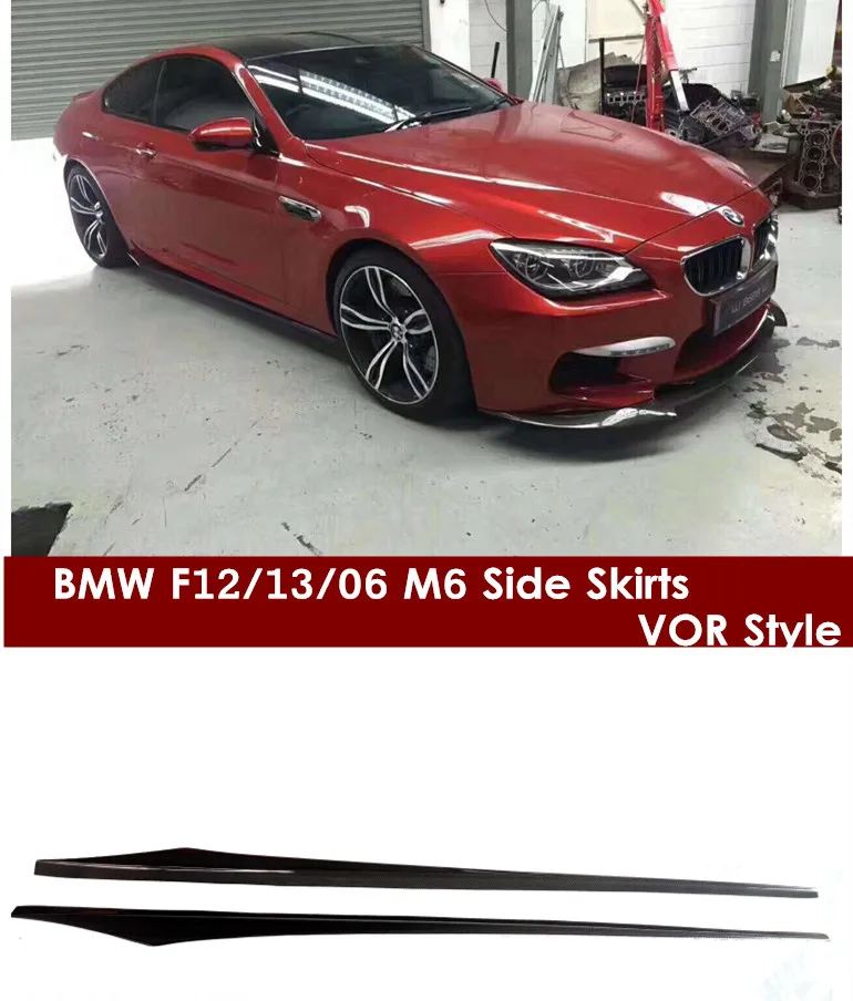 F12 F13 M6 640i 650i Gran Coupe M6 side skirts// Vor style carbon fiber side skirts for BMW F12 F13 M6 2011-16
F12 F13 M6 640i 650i Gran Coupe M6 side skirts// Vor style carbon fiber side skirts for BMW F12 F13 M6 2011-16