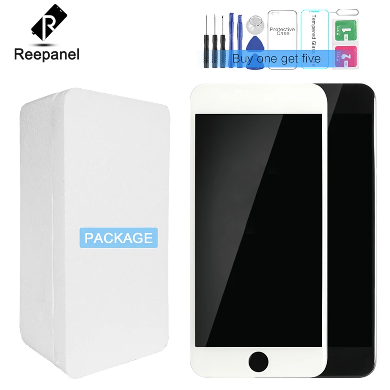 Reepanel LCD For iPhone 6 6Plus 6S 6SPlus Display Matrix Screen Touch Digitizer Full Assembly For iPhone 6 6sPlus 3D Force Touch
Reepanel LCD For iPhone 6 6Plus 6S 6SPlus Display Matrix Screen Touch Digitizer Full Assembly For iPhone 6 6sPlus 3D Force Touch