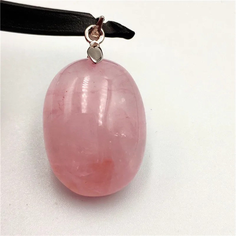 Necklace Pendant Natural Rose Quartz Crystal For Women Anniversary Party Gifts 27x20x11mm Gemstone Oval Pink Fashion Pendant
Necklace Pendant Natural Rose Quartz Crystal For Women Anniversary Party Gifts 27x20x11mm Gemstone Oval Pink Fashion Pendant