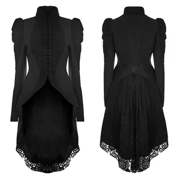 PNUK RAVE Women Fashion Victorian Vintage Style Jacket Coat Fashion Kera Lace Buttons Long Jacket Evening Party Female Coat
PNUK RAVE Women Fashion Victorian Vintage Style Jacket Coat Fashion Kera Lace Buttons Long Jacket Evening Party Female Coat